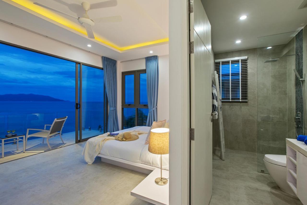Bayside Luxury Villas: Beachfront Retreat with Sea Views Choeng Mon Exterior photo