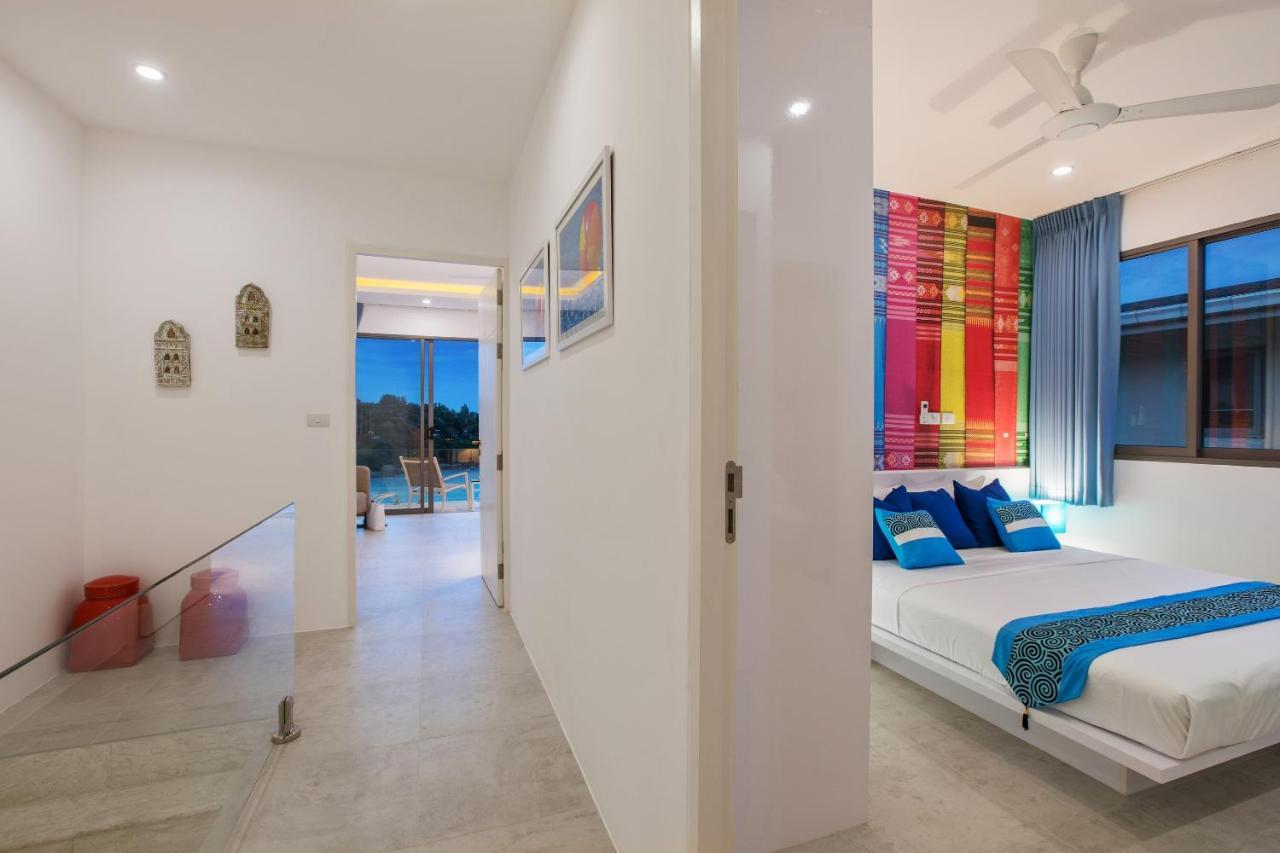 Bayside Luxury Villas: Beachfront Retreat with Sea Views Choeng Mon Exterior photo