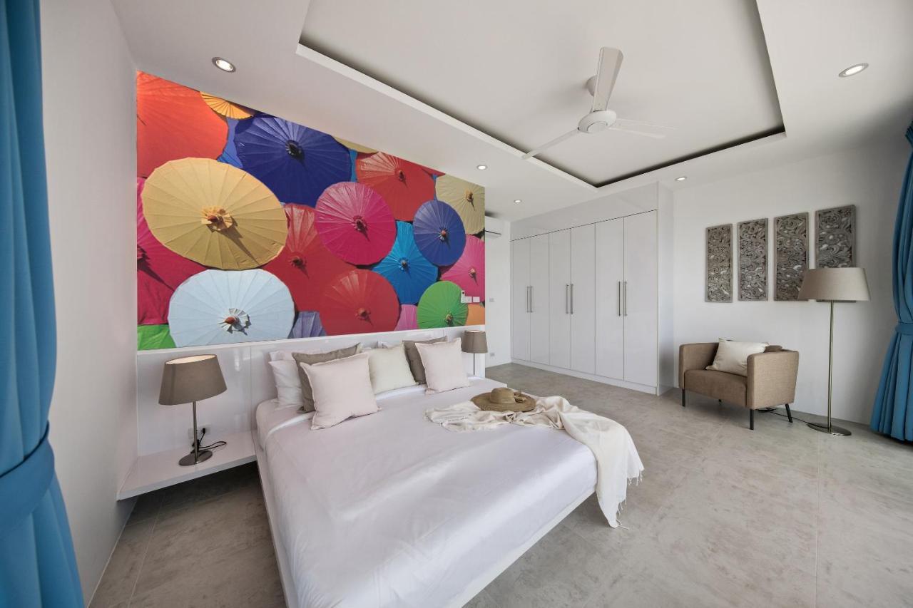 Bayside Luxury Villas: Beachfront Retreat with Sea Views Choeng Mon Exterior photo