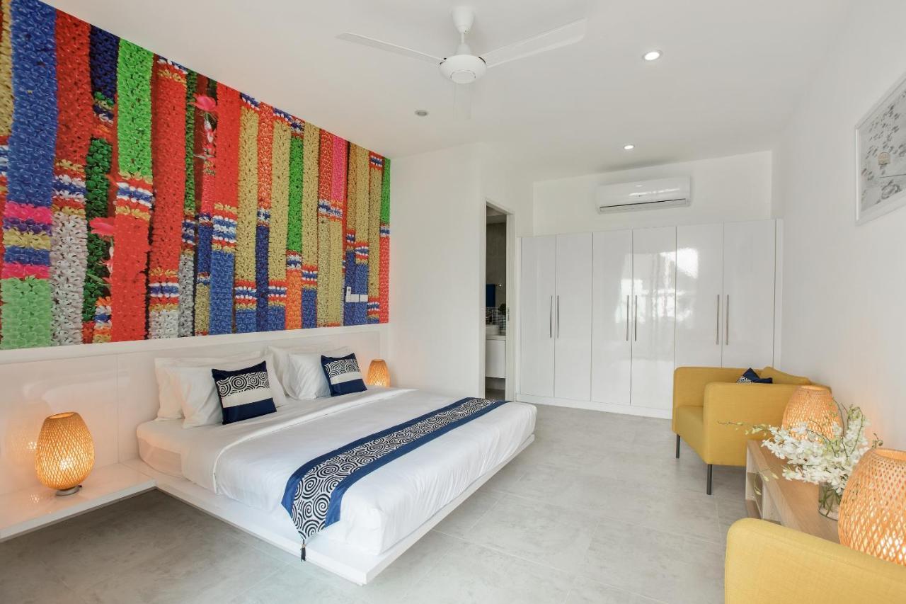 Bayside Luxury Villas: Beachfront Retreat with Sea Views Choeng Mon Exterior photo