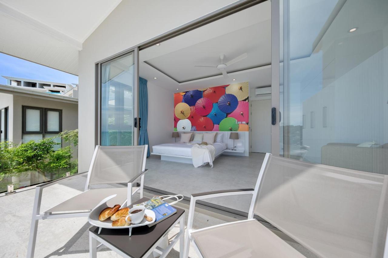 Bayside Luxury Villas: Beachfront Retreat with Sea Views Choeng Mon Exterior photo